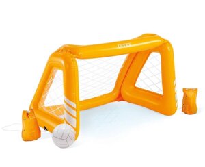 Гра надувна на воді Intex 58507 «Водне поло» (127*94*86 см, з надувним м'ячем, помаранчовий) [Склад зберігання: Одеса