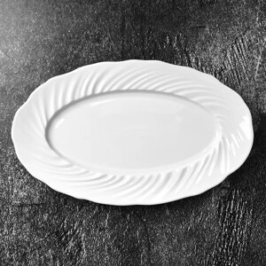 Блюдо порцеляна 12"(30см) Stenson MC4885-12 [Склад зберігання: Одеса №3]