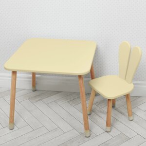 Дитячий столик Bambi 04-025BEIGE (зі стільчиком) [Склад зберігання: Одеса №2]
