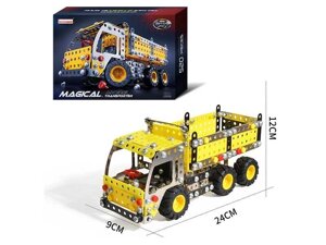 Конструктор 816 B-435 “Самоскид”, 520 деталей, металевий, в коробці [Склад зберігання: Одеса №4]
