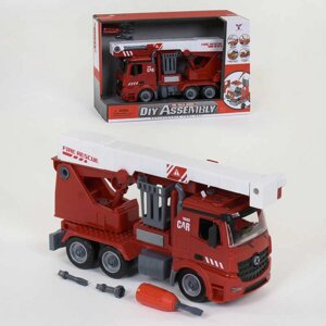 Машина-конструктор YW 9080 A (24) свет, звук, инерция, в коробке [Склад зберігання: Одеса №4]