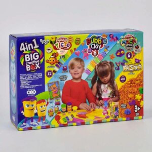 Набір творчості 4 в 1 "Big creative box" BCRB-01-01U УКР. (4) "Danko Toys" [Склад зберігання: Одеса №4]