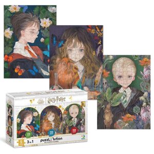 Пазл "Мрія і фантазія" 200574 "DoDo", 3в1, 150-250-350 елементів, рівні складності, в коробці [Склад зберігання: Одеса