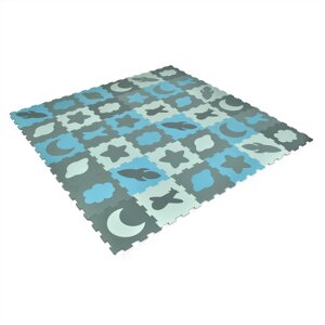 Килимок Мозаїка Bambi MR 1293 (1*31*31 см, матеріал : EVA, 16 деталей + 20 деталей огорожа) [Склад зберігання: Одеса №2]