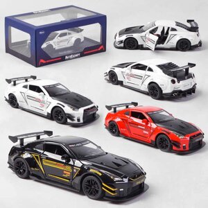 Машина GT - 2247 "Авто Експерт Преміум" 3 кольори, металопластик, 1:24, інерція, світло, звук, відчиняються на верх