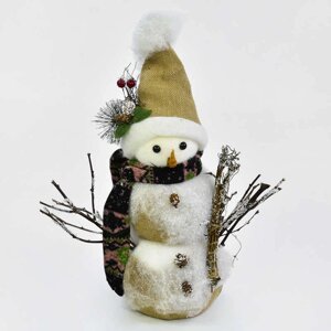 Декоративна новорічна фігурка X-Toys C 30425 «Сніговик» (45 см.) [Склад зберігання: Київ №1]