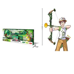 Лук 6010 довжина 52 см, 3 стріли з присосками, в коробці [Склад зберігання: Одеса №4]