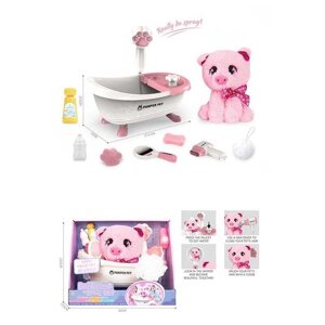 Улюбленець 939-63 м’яка іграшка, ванна з помповою подачею води, аксесуари, в коробці [Склад зберігання: Одеса №4]