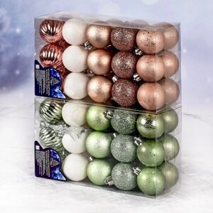 Ялинкові кульки 4см 30шт/наб Stenson 9714 [Склад зберігання: Одеса №3]