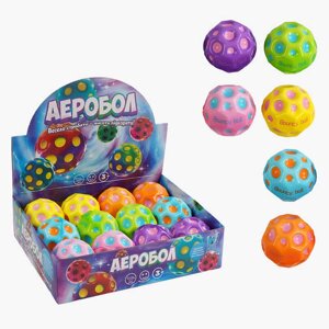 М'яч "Гравіті бол" C 66786 "WToys", ЦІНА ЗА 12 ШТУК В БЛОЦІ, діаметр - 7 см, підсвічування, в коробці [Склад