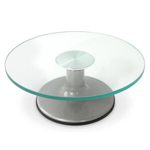 Підставка скло, що обертається 30см Stenson R97289 [Склад зберігання: Одеса №3]