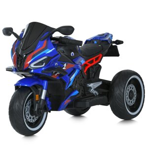Електромотоцикл дитячий триколісн. Bambi Racer M 6143EL-4 (колеса передні Ø12.2", задні Ø12.6"/EVA, акк 12V/7Ah, мотор