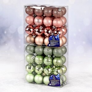 Ялинкові кульки 4см 32шт/наб Stenson 9608 [Склад зберігання: Одеса №3]