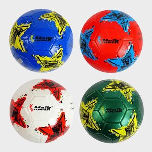 М`яч футбольний C 55993 (50) 4 види, вага 320-340 грам, матеріал TPU, гумовий балон, розмір №5 [Склад зберігання: Одеса