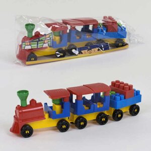 Конструктор "Чарівний поїзд №1" 0274 "Technok Toys" 31 деталь, в пакеті [Склад зберігання: Одеса №4]