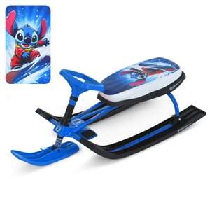 Снігокат дитячий Bambi MS 1778-8 (41*47*106 см, амортизатор: передній, гальма: ножні, рама: метал, лижі: пластик,