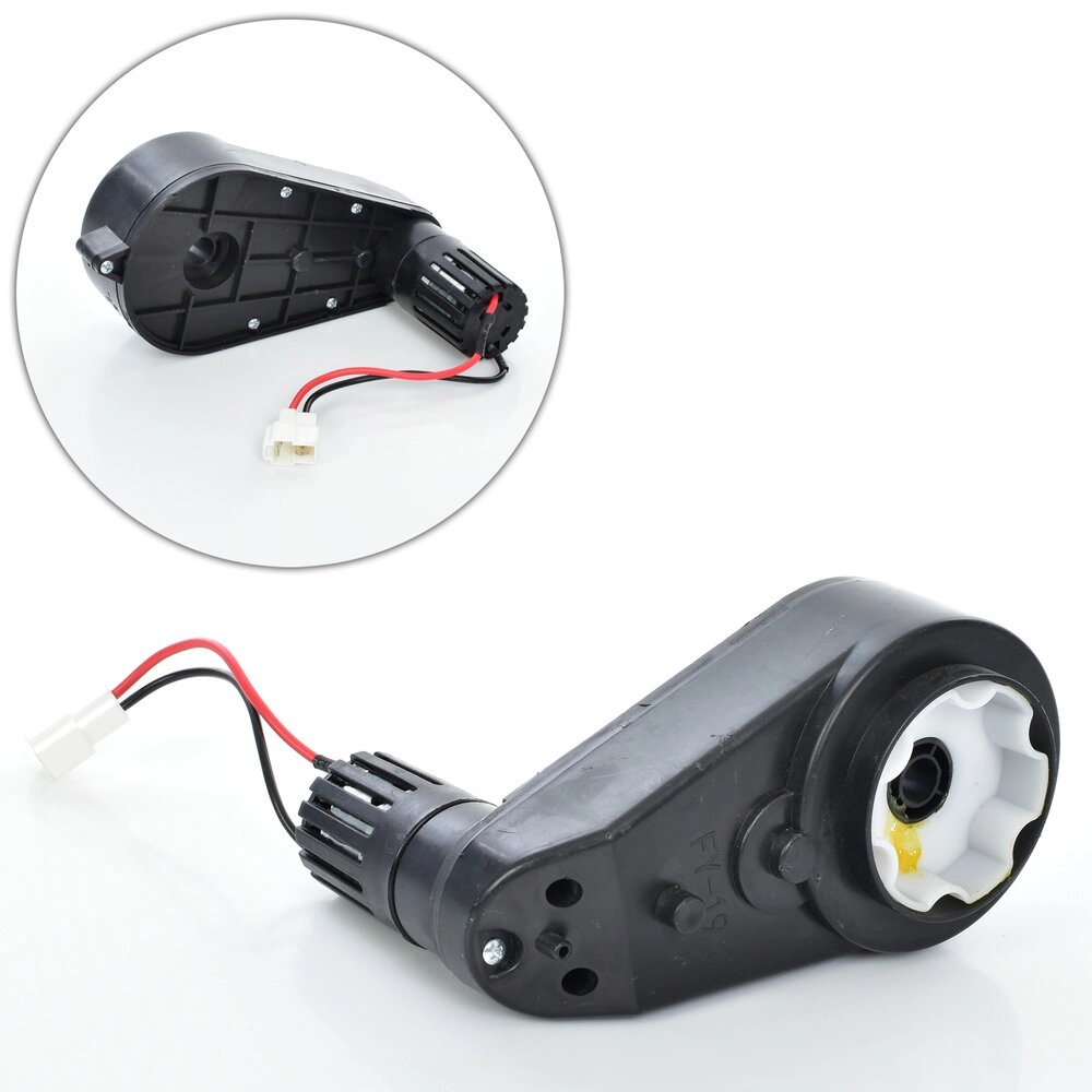 Редуктор колеса в зборі з мотором для дитячого електромобіля Bambi Racer M 4844-R GEAR BOX [Склад зберігання: Одеса №2] від компанії CD-Market - фото 1