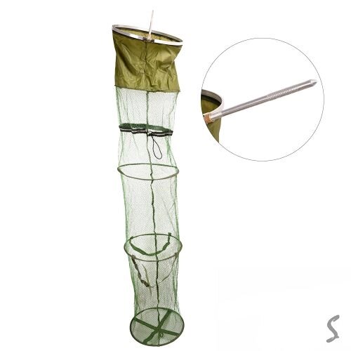 Садок риболовний з кілочком 40*250см Stenson SF24376-250 [Склад зберігання: Одеса №3] від компанії CD-Market - фото 1