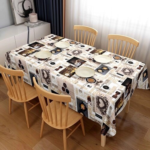 Скатертина-клейонка ПВХ 3-хшар. глянсова на ткан. основі Glossy 1.37*20м Stenson MA-4539 [Склад зберігання: Одеса №3] від компанії CD-Market - фото 1