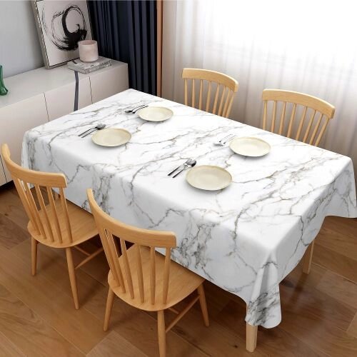 Скатертина-клейонка ПВХ 3-хшар. глянсова на тканевій основі Glossy Stenson MA-5966 [Склад зберігання: Одеса №3] від компанії CD-Market - фото 1