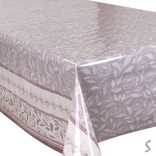 Скатертина-клейонка ПВХ 3-хшар. глянсова на тканевій основі Glossy Stenson MA-5992-2 [Склад зберігання: Одеса №3] від компанії CD-Market - фото 1