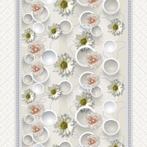 Скатертина-клейонка ПВХ 3-хсл. глянсова на тканевій основе GlossyN 1.37*20м Stenson MA-5898 [Склад зберігання: Одеса №3] від компанії CD-Market - фото 1