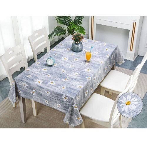 Скатертина-клейонка ПВХ 3-хсл. глянсова на тканевій основе GlossyN 1.37*20м Stenson MA-5912 [Склад зберігання: Одеса №3] від компанії CD-Market - фото 1