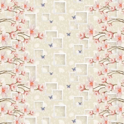 Скатертина-клейонка ПВХ 3-хсл. глянсова на тканевій основе GlossyN 1.37*20м Stenson MA-5914 [Склад зберігання: Одеса №3] від компанії CD-Market - фото 1