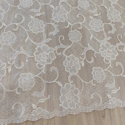 Скатертина-клейонка ПВХ LACE біла 1.37*20м Stenson MA-4813 [Склад зберігання: Одеса №3] від компанії CD-Market - фото 1