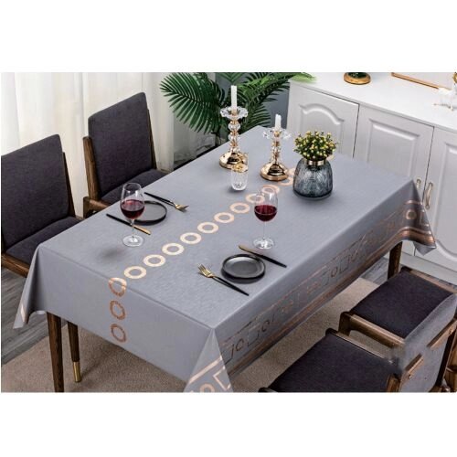 Скатертина-клейонка ПВХ з принтом на тканевій основі глянець Марсель 1.37*20м Stenson MA-5919D [Склад зберігання: Одеса  від компанії CD-Market - фото 1