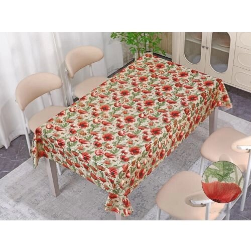 Скатертина-клейонка ПВХ з принтом на тканевій основі Версаль 1.37*20м Stenson MA-5893 [Склад зберігання: Одеса №3] від компанії CD-Market - фото 1