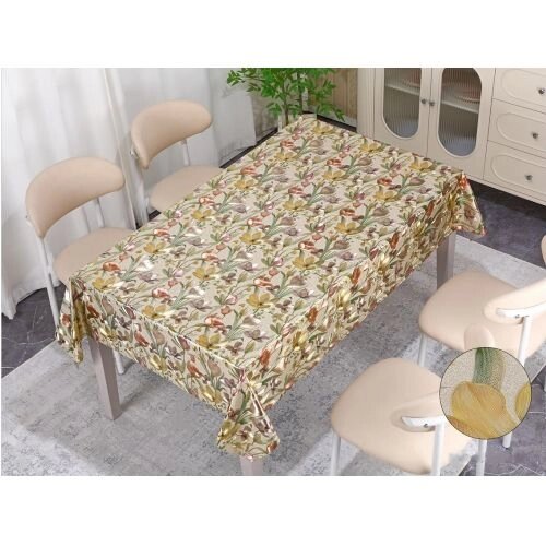 Скатертина-клейонка ПВХ з принтом на тканевій основі Версаль 1.37*20м Stenson MA-5896 [Склад зберігання: Одеса №3] від компанії CD-Market - фото 1