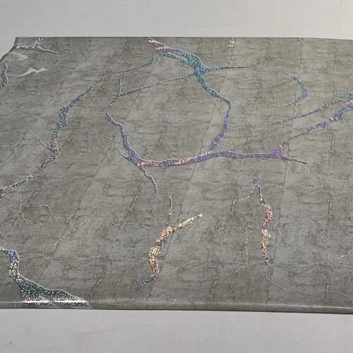 Скатертина-клейонка рідке скло з голографічним малюнком Laser 0.6мм*0.6м*20м Stenson MA-5935-60 [Склад зберігання: від компанії CD-Market - фото 1