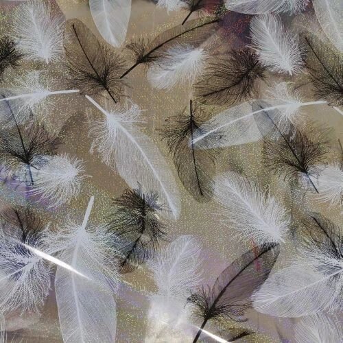 Скатертина-клейонка рідке скло з голографічним малюнком Laser 0.6мм*0.8м*20м Stenson MA-5940-80 [Склад зберігання: від компанії CD-Market - фото 1