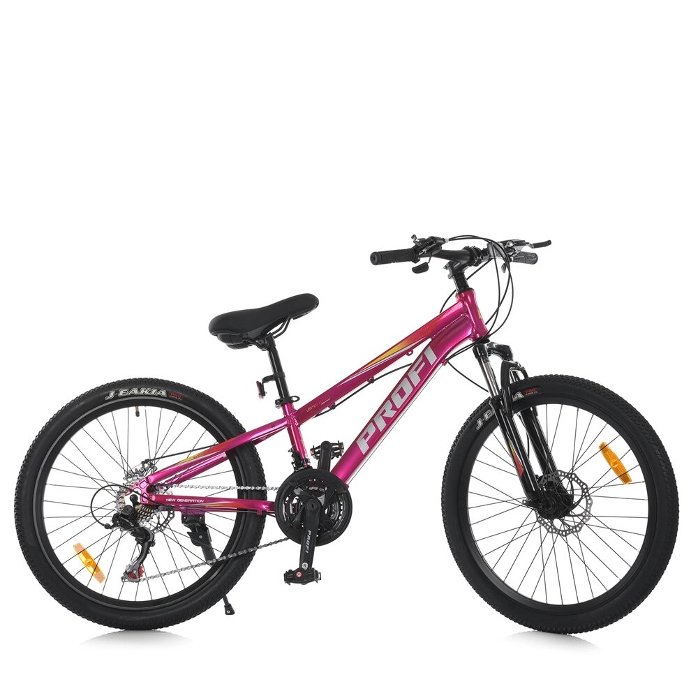 Спортивний велосипед Profi MTB2401-3 ( коліс: 24", 21 швидкість, алюмінієва рама: 11", швидкознімні колеса) [Склад від компанії CD-Market - фото 1