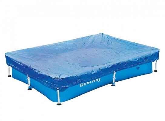 Тент Bestway 58103 (155*227 см., підходить до каркасних басейнів: 150*221 см.) [Склад зберігання: Київ №1] від компанії CD-Market - фото 1