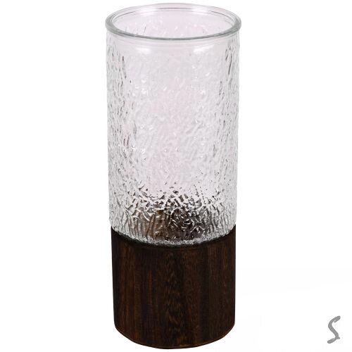 Ваза скляна 10*26см Stenson R35679-W [Склад зберігання: Одеса №3] від компанії CD-Market - фото 1