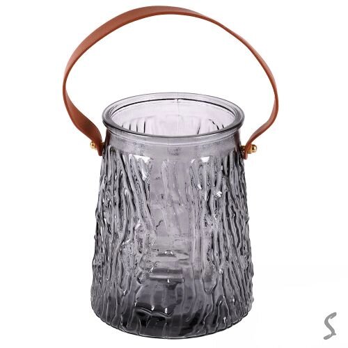 Ваза скляна 16*10см Stenson R35654-BL [Склад зберігання: Одеса №3] від компанії CD-Market - фото 1