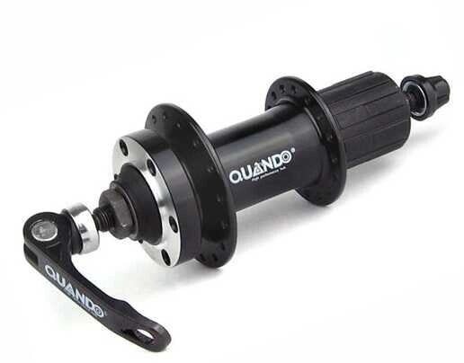 Втулка задня Quando KT-TD4R 32H під диск QR 145mm, 8/9 шв. під ексцентрик алюмінієва, чорна [Склад зберігання: Одеса №4] від компанії CD-Market - фото 1