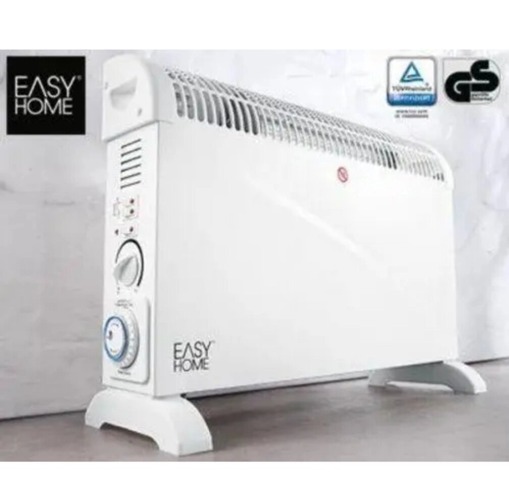 Конвектор Easy Home 2000W із вентилятором годзила від компанії Інтернет-магазин "Торгова Компанія Україна" - фото 1