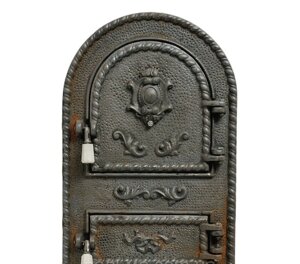 Дверцята спарена чавунна Герб арка кераміка (Румунія)