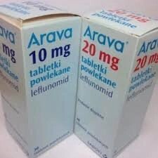 Арава (Arava) 10 мг від компанії Сервіс резерву та доставки Будь Здоров - фото 1