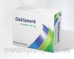 Дакланорк Daklanork Даклатасвір №28 від компанії Сервіс резерву та доставки Будь Здоров - фото 1