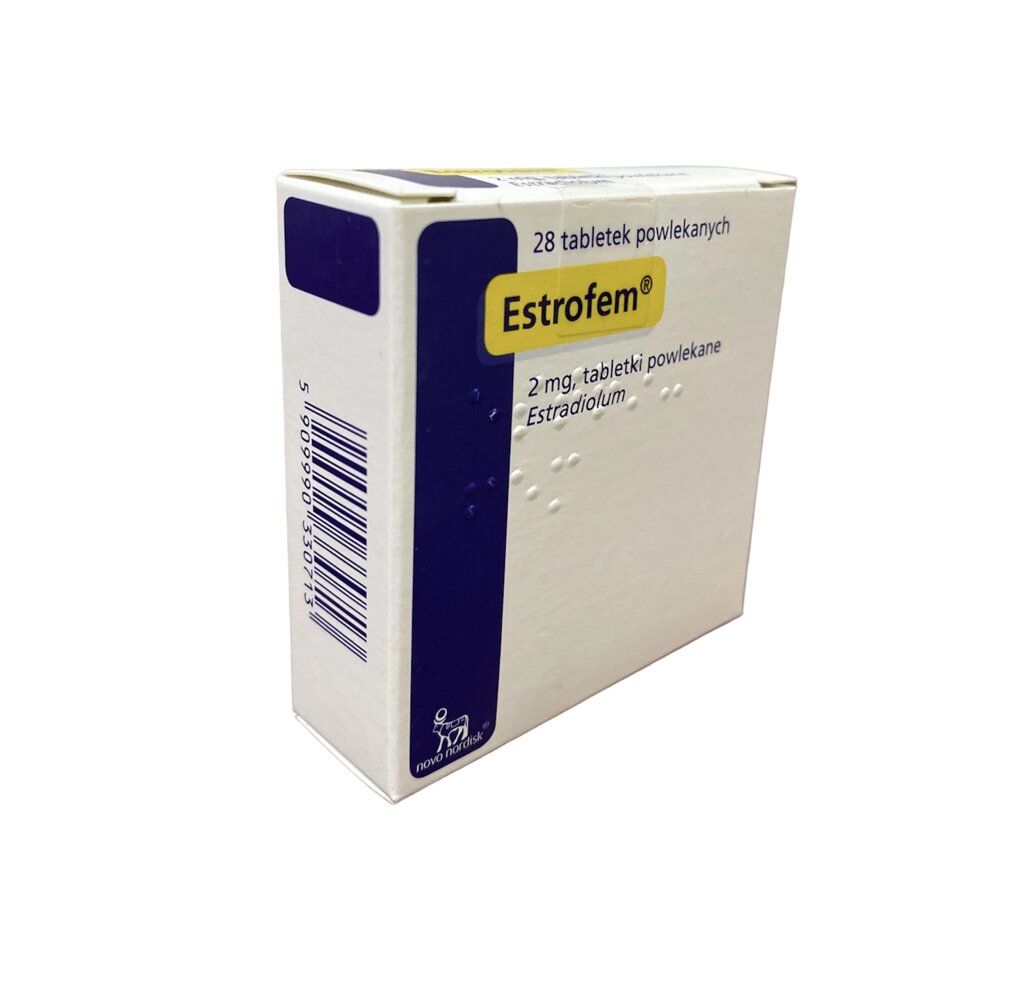 Єстрофем ( Естрофем ) 2 мг, 28 табл від компанії Сервіс резерву та доставки Будь Здоров - фото 1