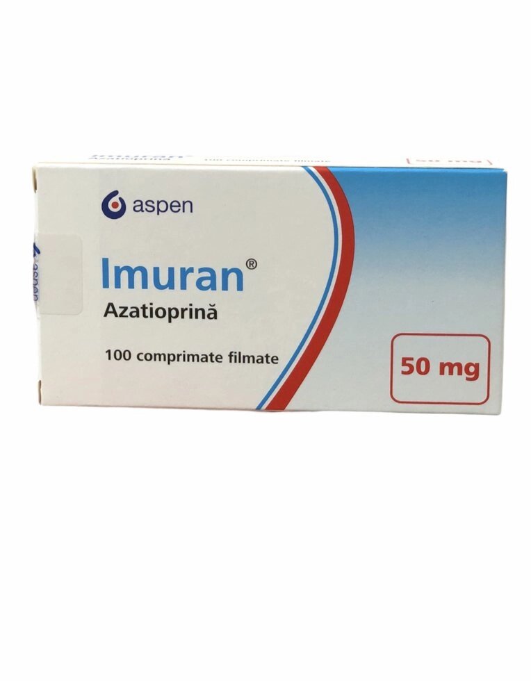 Імуран (азатіоприн) 100таб, 50 мг (Imuran) від компанії Сервіс резерву та доставки Будь Здоров - фото 1