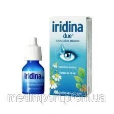 Iridina Due краплі для очей від компанії Сервіс резерву та доставки Будь Здоров - фото 1