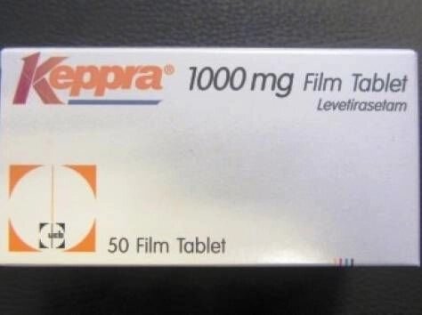 Кеппра таб. п / о 1000 мг №50 (UCB Pharma, Бельгія) від компанії Сервіс резерву та доставки Будь Здоров - фото 1