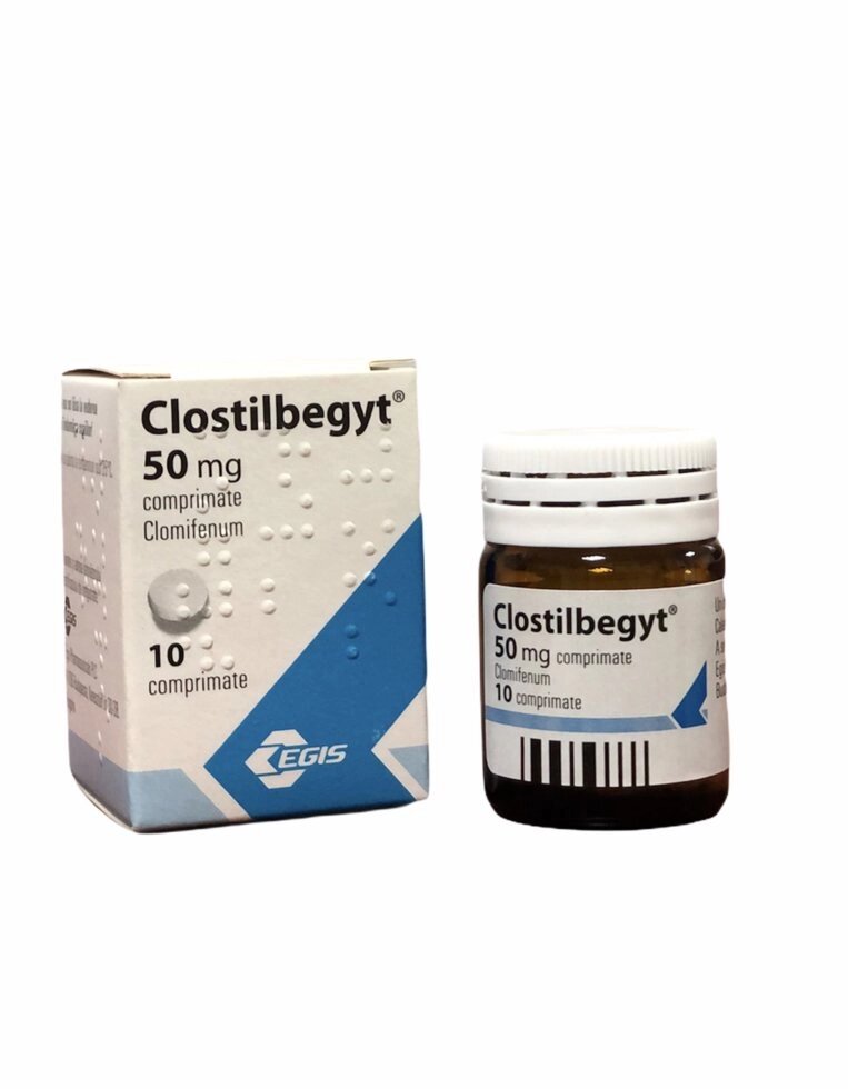 Клостилбегит (Clostelbegyt) 50 мг N10 "Egis" Угорщина від компанії Сервіс резерву та доставки Будь Здоров - фото 1