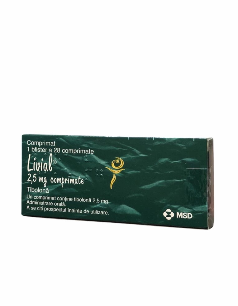 Купити лівіал 2.5 мг в Полтаві для зняття симптомів в період менопаузи від компанії Сервіс резерву та доставки Будь Здоров - фото 1