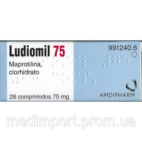 Людіоміл (Ludiomil) 75 мг від компанії Сервіс резерву та доставки Будь Здоров - фото 1
